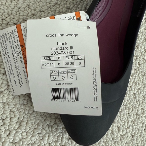 NWT Crocs Lina Wedge - Picture 7 of 10